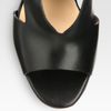 Christian Louboutin Leather Sandals in Black - Lyst