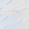 Comme Des Garçons Cotton Pin Stripe Ester Mesh Sleeve Shirt in Blue for Men - Lyst