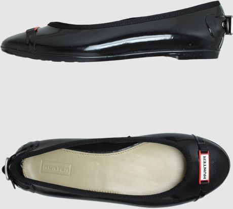 hunter flat shoes