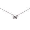 Cath Kidston Bow Pendant in Silver - Lyst