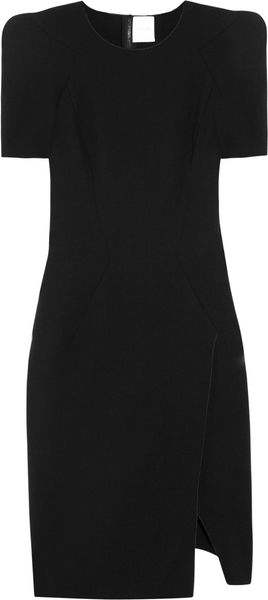 Dion Lee Form Woolcrepe Dress - Lyst