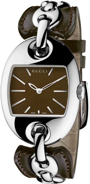 Gucci  Leather Bangle Bracelet 33x43mm - Lyst