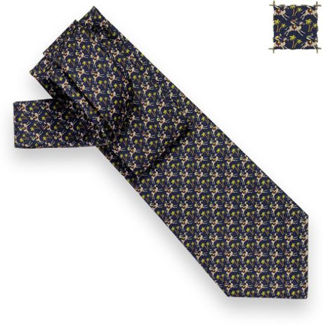 Hermes Jockaire Tie in Multicolor for Men - Lyst