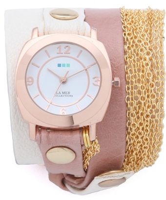 La Mer Collections Joshua Tree Chain Wrap Watch - Lyst