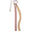 La Mer Collections Joshua Tree Chain Wrap Watch in Pink (multi) - Lyst