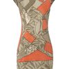 Label Lab Sequin Patch Dress in Beige (cream) - Lyst