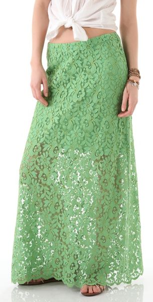  Edmy Rose Lace Maxi Skirt 