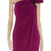 Notte By Marchesa Embellished Oneshoulder Silk Dress in Purple (grape) - Lyst