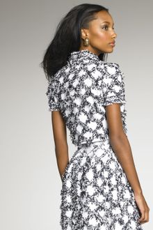 Oscar de la Renta Tweed Jacket - Lyst
