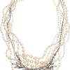 Tom Binns Pearls in Peril Glass Pearl and Swarovski Crystal Necklace in Multicolor (pearl) - Lyst