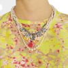 Tom Binns Pearls in Peril Glass Pearl and Swarovski Crystal Necklace in Multicolor (pearl) - Lyst