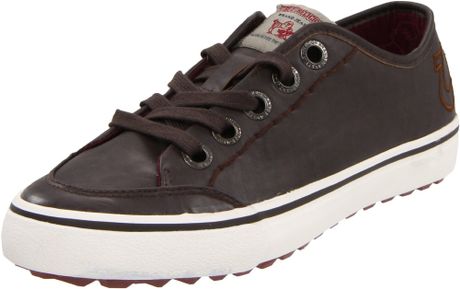 True Religion Eddie Low Laceup Sneaker in Brown for Men (dark brown) - Lyst