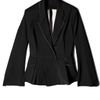 Acne Black Turner Raw Peplum Jacket in Black - Lyst