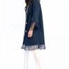 American Gold American Gold Holy Mountain Fringe Coat in Navy in Blue (gold) - Lyst