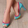 Christian Louboutin Tibu 120mm Pumps in Blue (turquoise) - Lyst