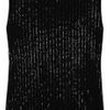 Diane Von Furstenberg Yvan Beaded Tulle Tank in Black - Lyst