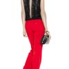 Diane Von Furstenberg Yvan Beaded Tulle Tank in Black - Lyst