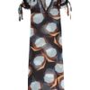 Diane Von Furstenberg Printed Silkchiffon Maxi Kaftan in Blue - Lyst