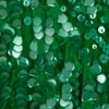 Elie Saab Cap Sleeve Vneck Beaded Dress  in Green - Lyst