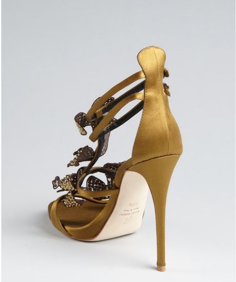 giuseppe zanotti flower sandals