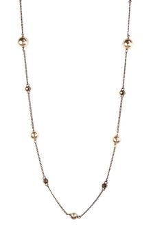 Hue Glass Pearl and Crystal Strand Necklace - Lyst