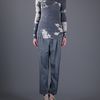 Isabel Marant Bleached Top in Gray (grey) - Lyst