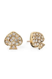 Kate Spade Signature Spade Stud Earring - Lyst