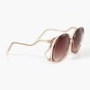 Nasty Gal Marcelle Shades in Gold (copper) - Lyst