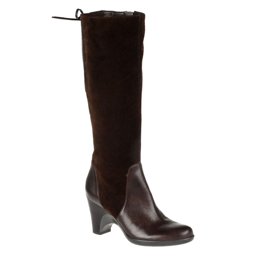 Naturalizer Milano Wide Calf Boots in Brown (oxford brown) | Lyst