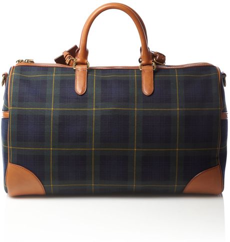 polo duffle bag green