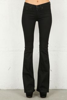 Rag & Bone Rag Bonejean Legging Bell Bottom in Midnight - Lyst