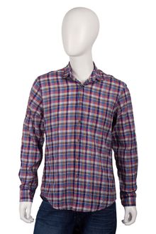Steven Alan Steven Alan Reverse Seam Khaki Plaid - Lyst