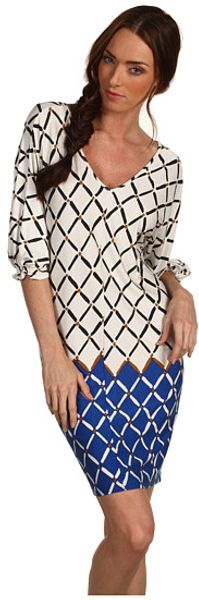  Nadia On Jersey Vneck Dress 