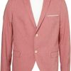 Topman Pink Tick Stripe Skinny Suit Jacket in Pink for Men - Lyst