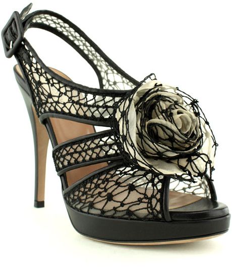 valentino petal sandals