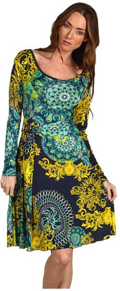Versace Multicolored dress in Multicolor (m) - Lyst