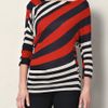 Vivienne Westwood Anglomania Arianna Stripe Top in Blue (red) - Lyst