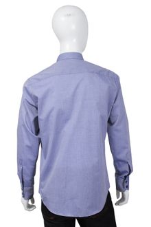 Zachary Prell Zachary Prell Becker Blue Solid Shirt - Lyst