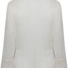 Ann Harvey Cream Crinkle Cutwork Blouse in White (cream) - Lyst