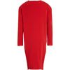 Balenciaga Ottoman Dress in Red - Lyst