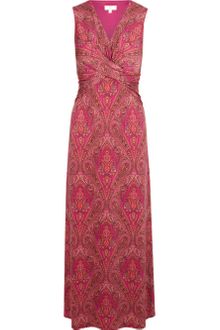 Cc Paisley Maxi Jersey Dress - Lyst