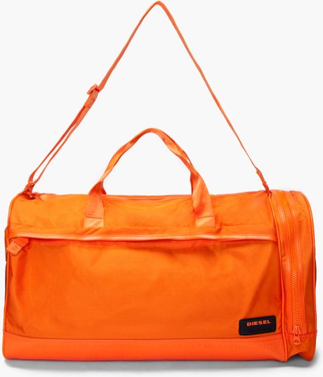 duffle bag orange