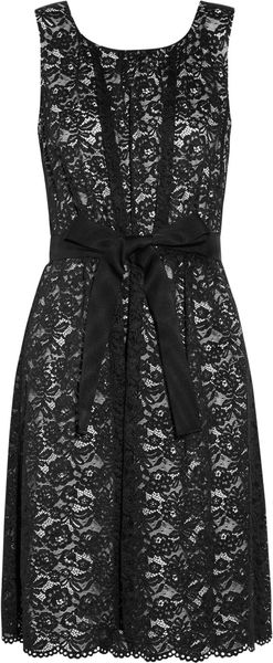 DKNY Stretchlace Dress - Lyst