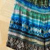 Free People Vintage Printed Strapless Romper in Blue (multi) - Lyst