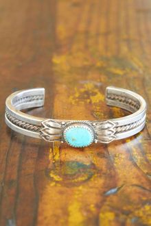 Free People Vintage Turquoise Cuff - Lyst