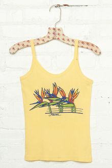 Free People Vintage Birds Of Paradise Graphic Tank - Lyst