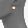 Ippolita 18k Gold Sterling Silver Hammered Disc Earrings in Pink (rose) - Lyst