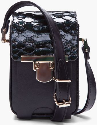 Lanvin Python Skin Camera Bag - Lyst