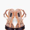 Marc Jacobs Tan Black Tstrap Heels in Black (tan) - Lyst
