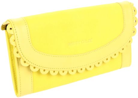See By Chloé See By Chloe Poya N196 Wallet in Yellow (lemon) - Lyst